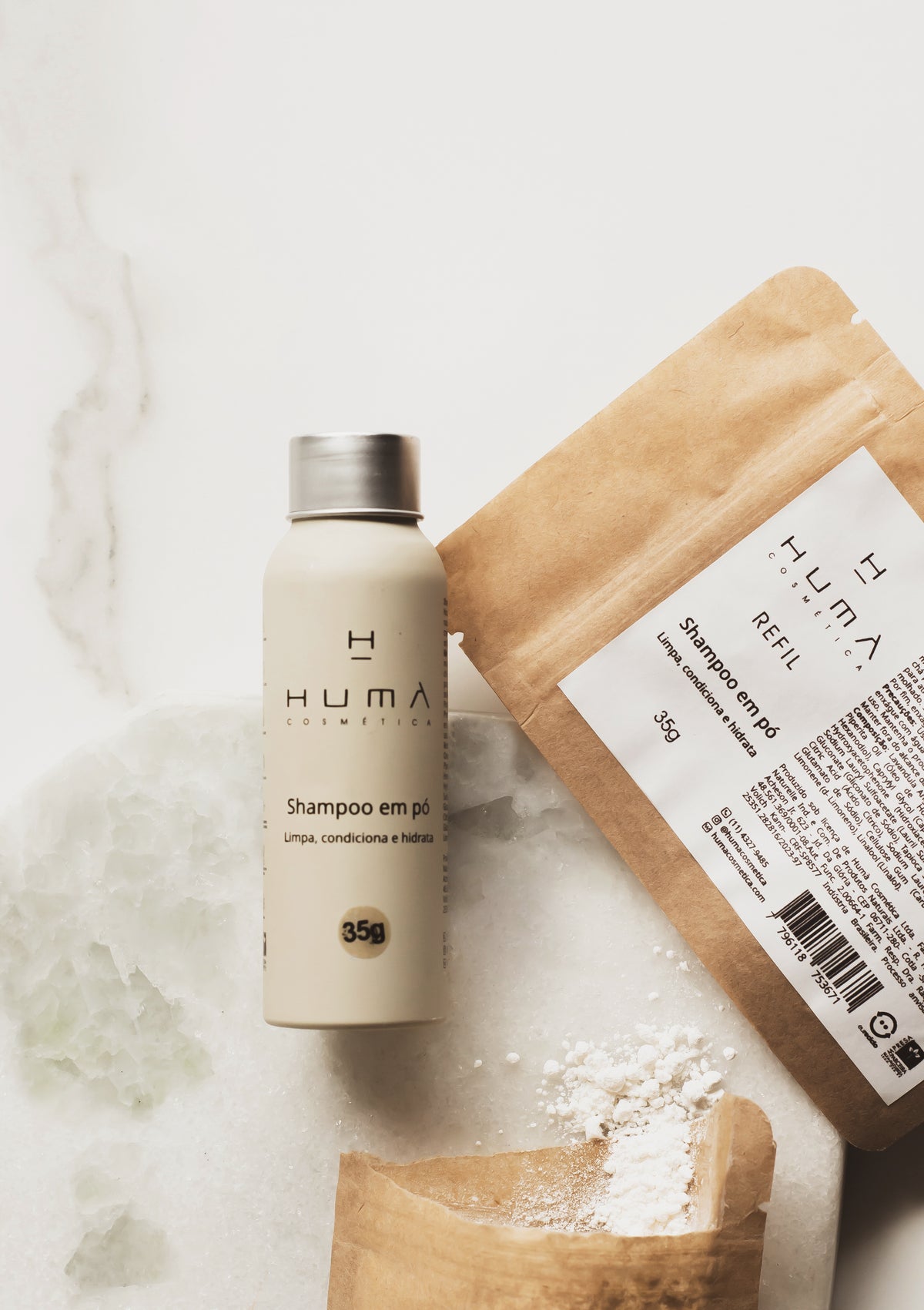 Refil Shampoo em Pó - 35g